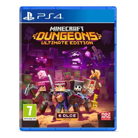 PS4 game Minecraft Dungeons Ultimate Edition