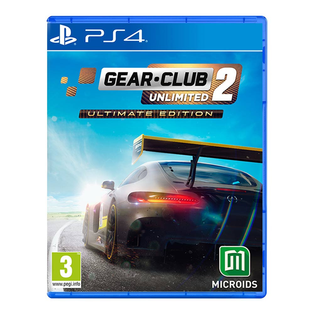 PS4 game Gear Club Unlimited 2 Ultimate Edition