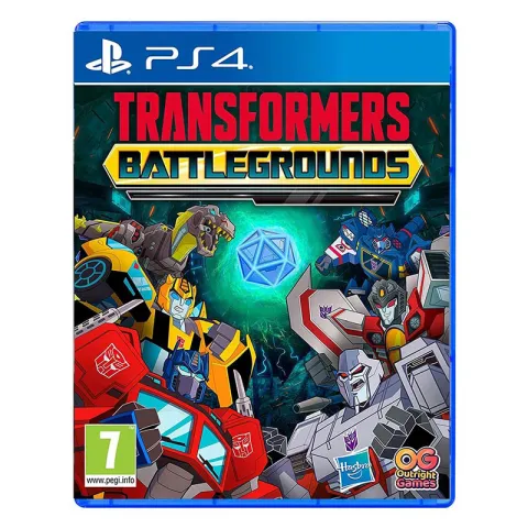 PS4 game Transformers Battlegrounds GB