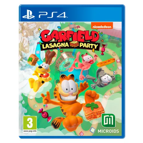 PS4 game Garfield Lasagna Party