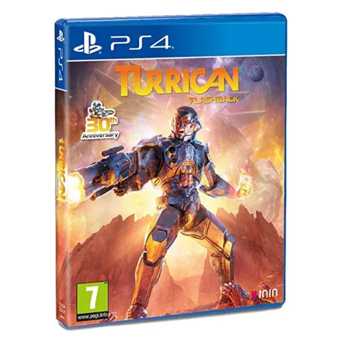 PS4 game Turrican Flashback: 30th Anniversary