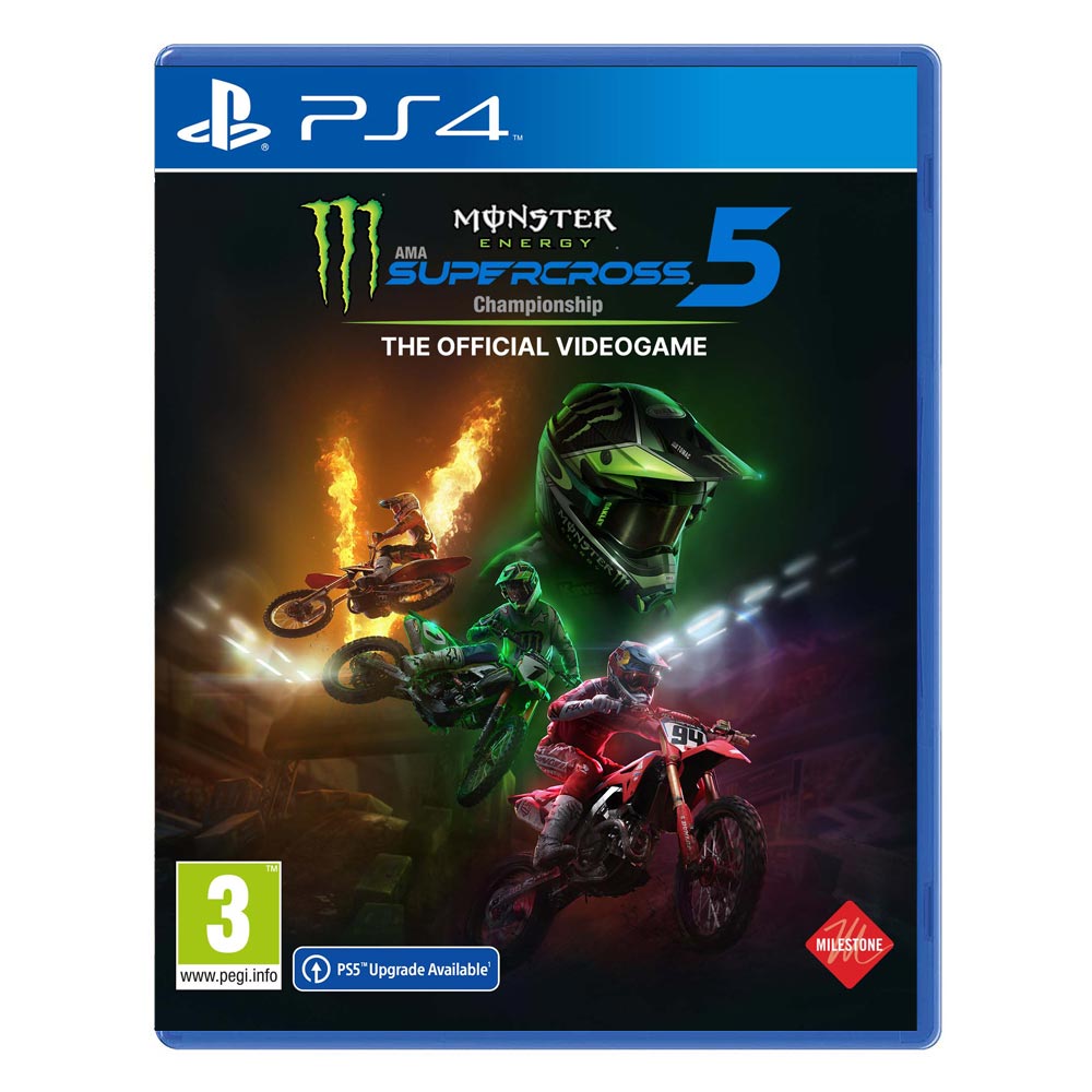 PS4 game Monster Energy Supercross 5