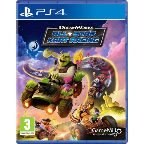 PS4 game DreamWorks All-Star Kart Racing