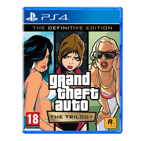 PS4 game Grand Theft Auto The Trilogy The Definitive Edition