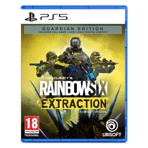 PS5 game Tom Clancy's Rainbow Six Extraction Guardian Edition
