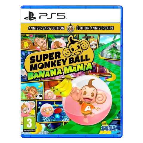 PS5 game Super Monkey Ball Banana Mania Anniversary Edition