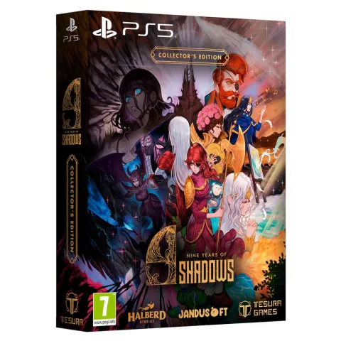 PS5 game Nine Years of Shadows - Collector Edition