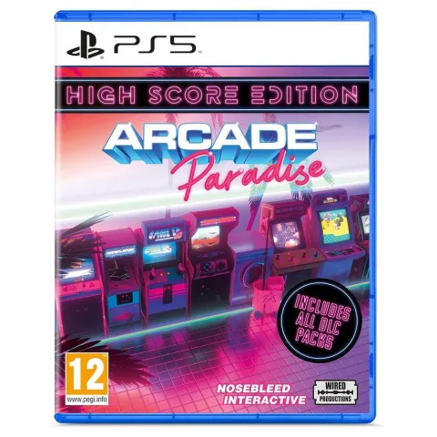 PS5 game Arcade Paradise - High Score Edition