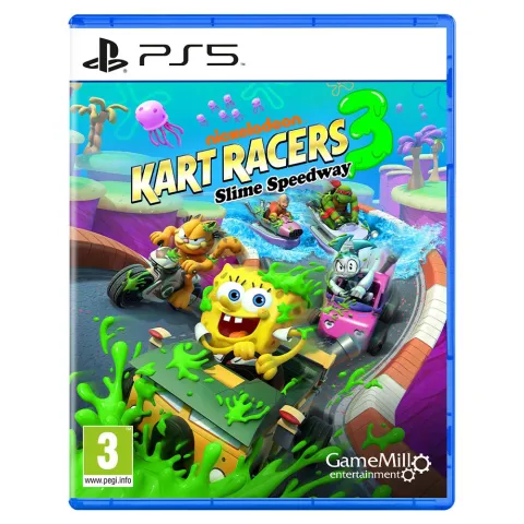 PS5 game Nickelodeon Kart Racers 3 Slime Speedway