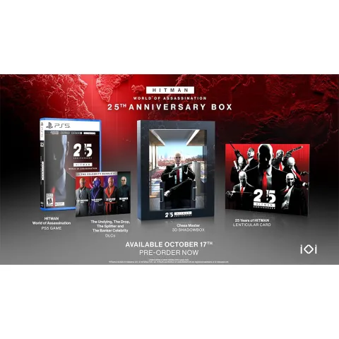 PS5 game Hitman World of Assassination - 25th Anniversary Edition