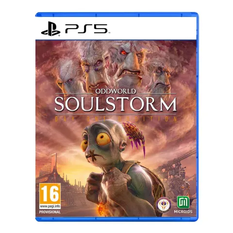 PS5 game Oddworld Soulstorm Steelbook Edition