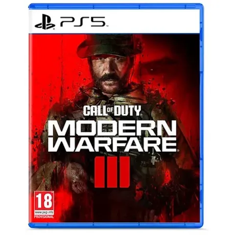PS5 game Call of Duty Modern Warfare III