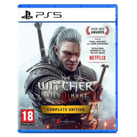 PS5 game The Witcher 3 Wild Hunt Complete Edition