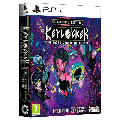 PS5 game KEYLOCKER: Turn Based Cyberpunk Action Collector's Edition