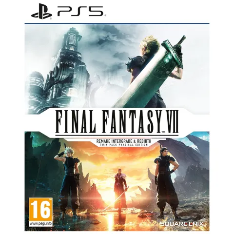 PS5 game Final Fantasy VII Remake Intergrade & Rebirth Twin Pack