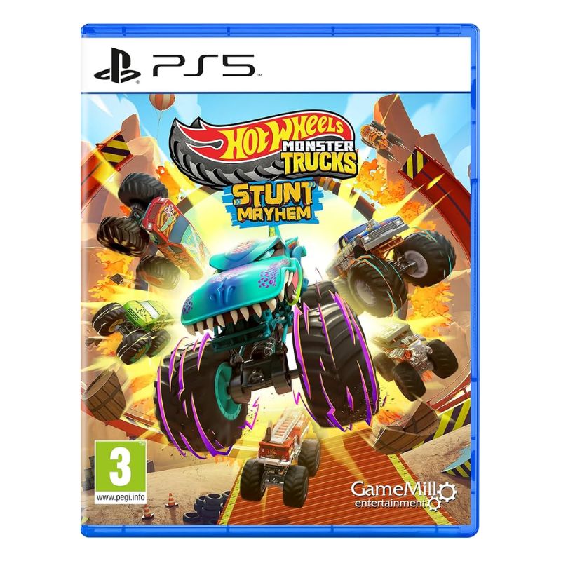 PS5 game Hot Wheels Monster Trucks Stunt Mayhem