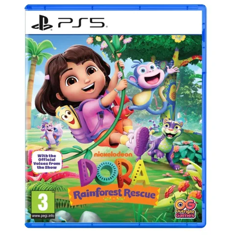 PS5 game Dora Rainforest Rescue