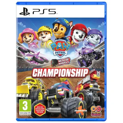 PS5 game PAW Patrol Rescue Wheels: Championship