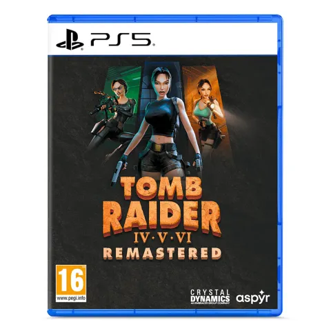 PS5 game Tomb Raider IV-VI Remastered Starring Lara Croft