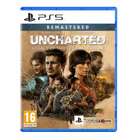 PS5 game Uncharted Legacy of Thieves Collection Remastered