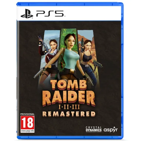 PS5 game Tomb Raider I-III Remastered