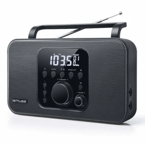 Portable radio MUSE M-091R black