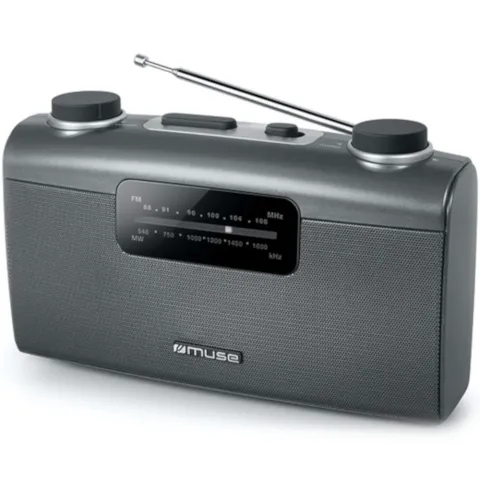 Portable Radio MUSE M-058 R black