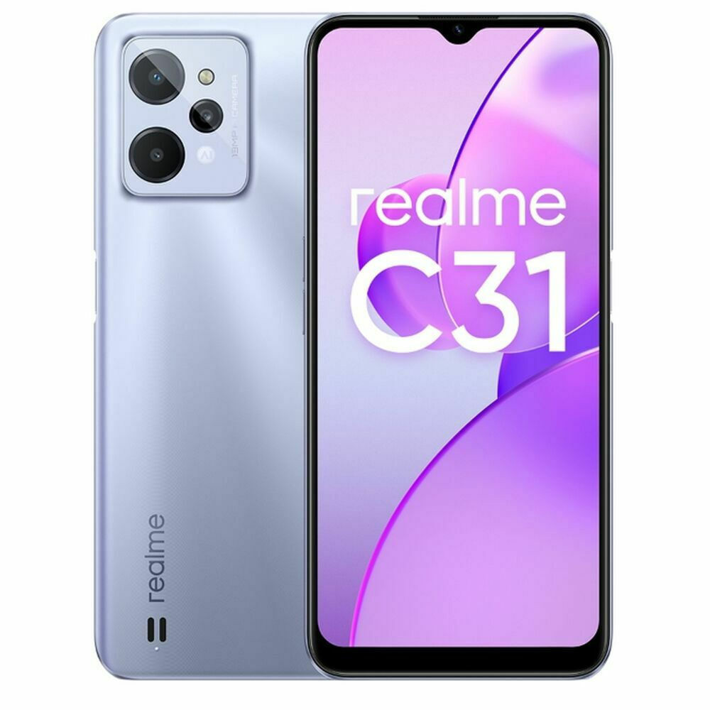 Smartphone REALME C31 64GB LTE Dual SIM silver