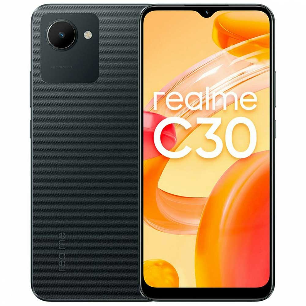 Smartphone REALME C30 32GB LTE Dual SIM black