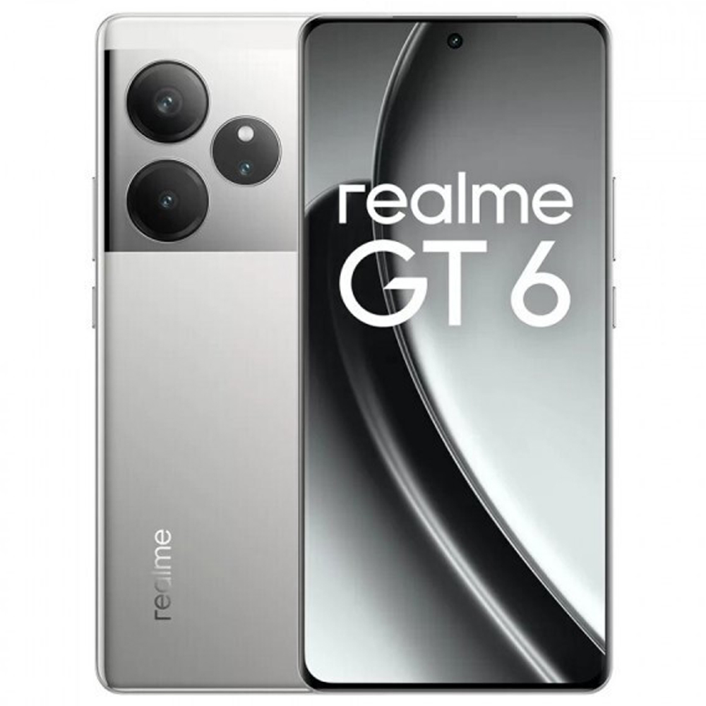 Smartphone REALME GT6 512GB 5G Dual SIM silver