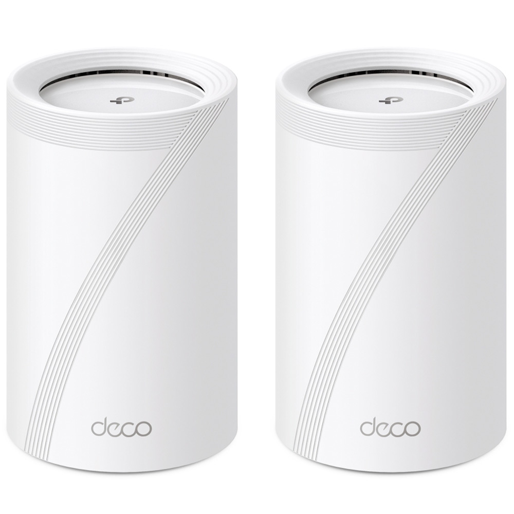 Wireless Router BE9300 TP-LINK Deco BE65 (2-pack) Mesh Wi-Fi 7 white