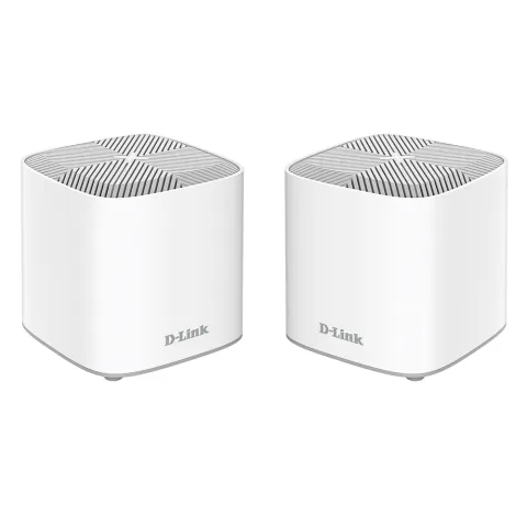 Wireless Router AX1800 D-LINK Home Mesh 2-pack COVR-X1862 white