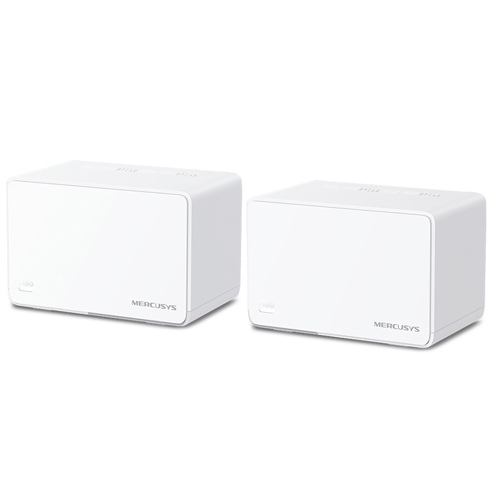 Wireless Router AΧ3000 MERCUSYS Halo H80X (2-pack) Whole Home Mesh WiFi 6