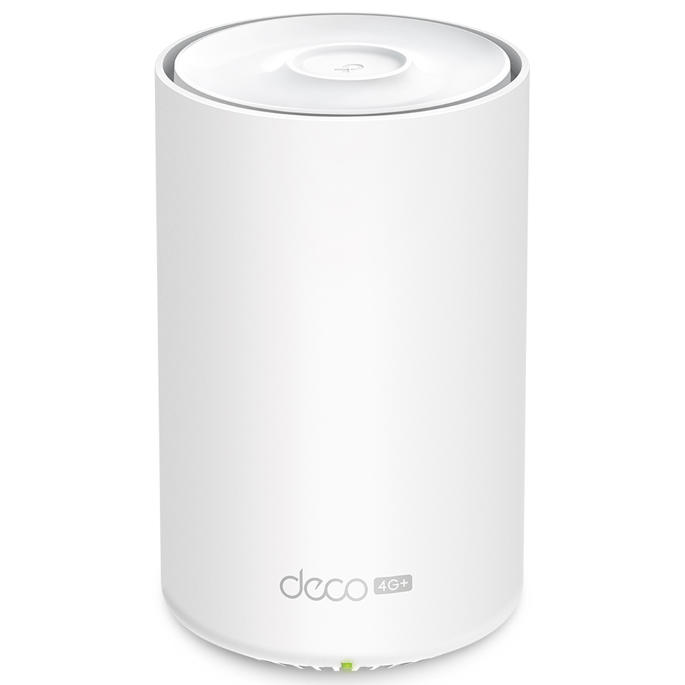 Wireless Router AX1800 TP-LINK DECO X20 (1-pack) 4G+ Whole Home Mesh WiFi 6 white