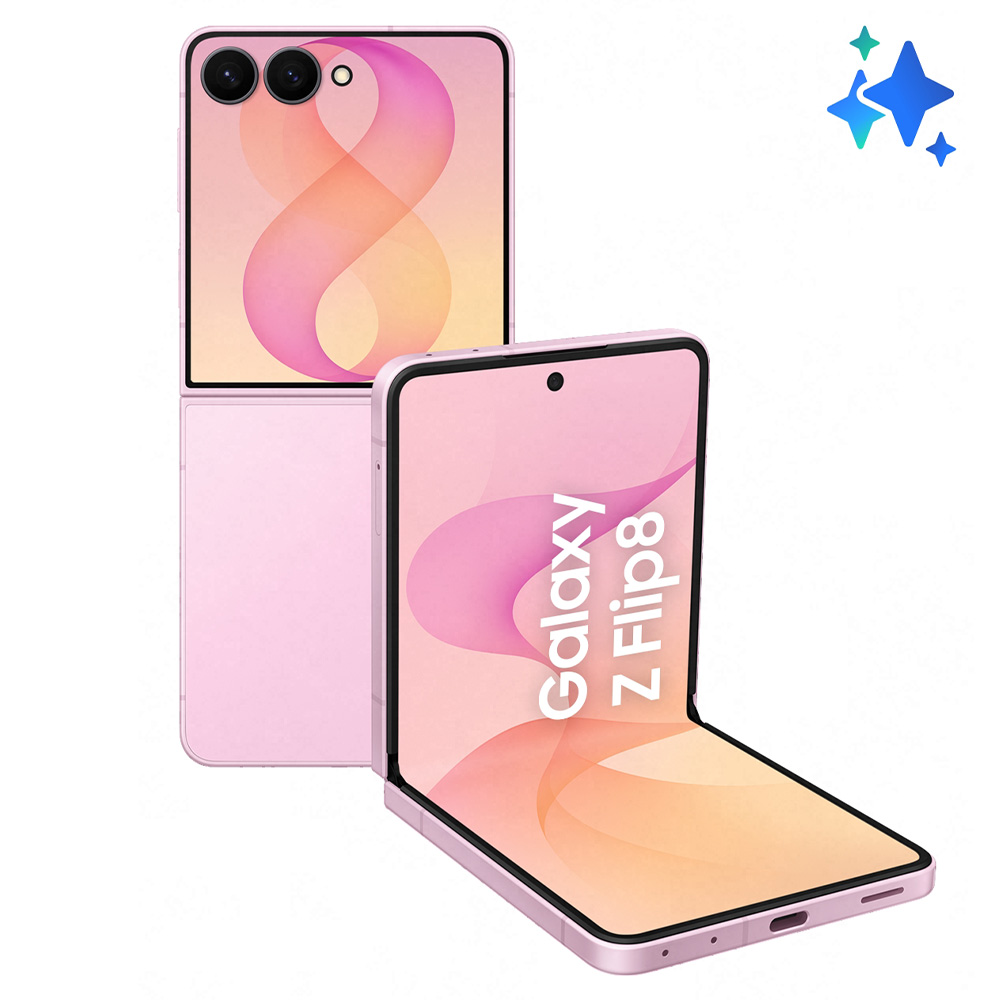Smartphone SAMSUNG Z Flip 8 256GB Dual SIM 5G pink