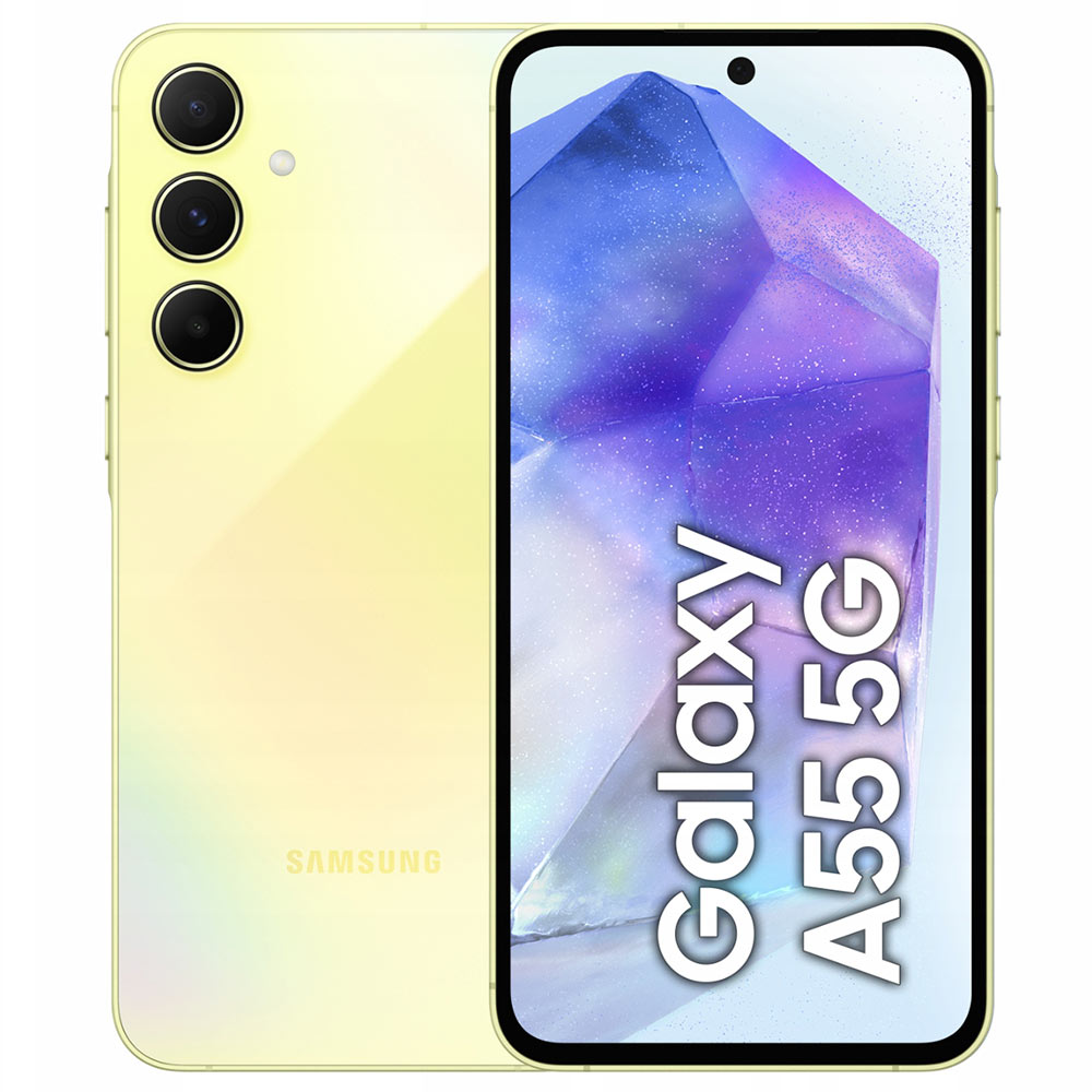 Smartphone SAMSUNG Galaxy A55 (A556) 128GB 5G Dual SIM awesome lemon