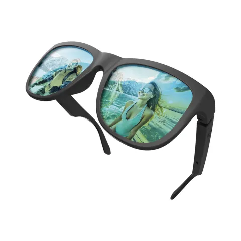 Smart Glasses SBS Polarised sunglasses with built-in wireless earbuds MHEARGLASSBTK black