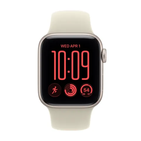 Smartwatch APPLE Watch SE 3 (2026) Sport Band 40mm MJKR4QL/A starlight