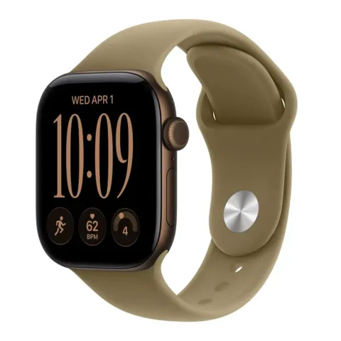 Smartwatch APPLE Watch Series 12 Sport band 42mm MJEG4QL/A aluminium dark bronze