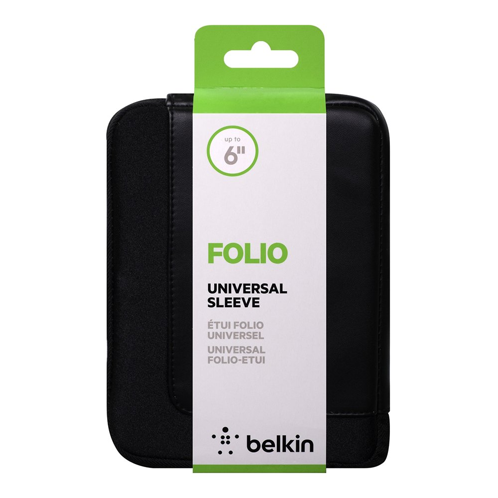 Case for tablet 6" BELKIN Portafolio Sleeve F7P149CWC00 black