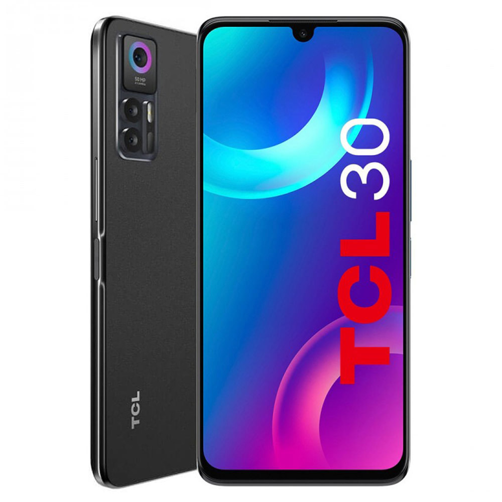 Smartphone TCL 30 LTE Dual SIM black