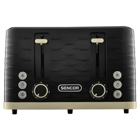Toaster SENCOR STS 7551BK black/gold