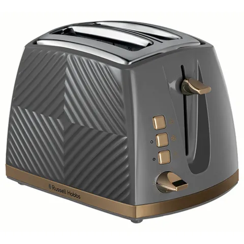 Toaster RUSSELL HOBBS Groove 2S 26392 grey