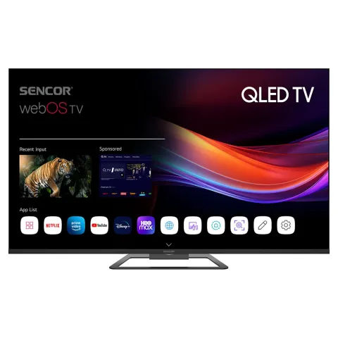TV 50" SENCOR 50Q871B 4K UHD QLED Smart