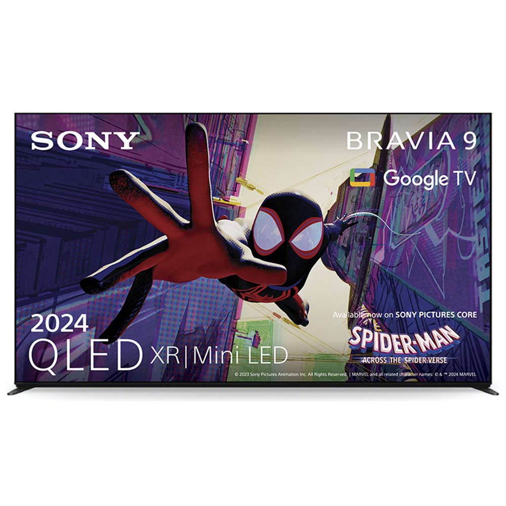 TV 75" SONY Bravia 9 K75XR90PAEP (2024) 4K UHD QLED MiniLED Smart Google TV dark silver