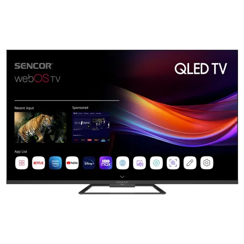 TV 55" SENCOR 55Q871B 4K UHD QLED Smart