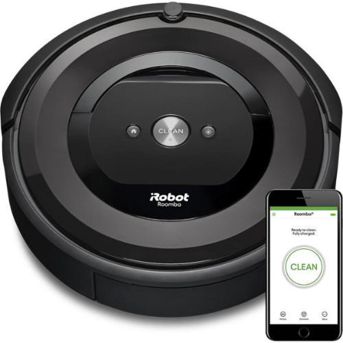 Robotic Vacuum cleaner iRobot Roomba E5 iAdapt WiFi E515840 black