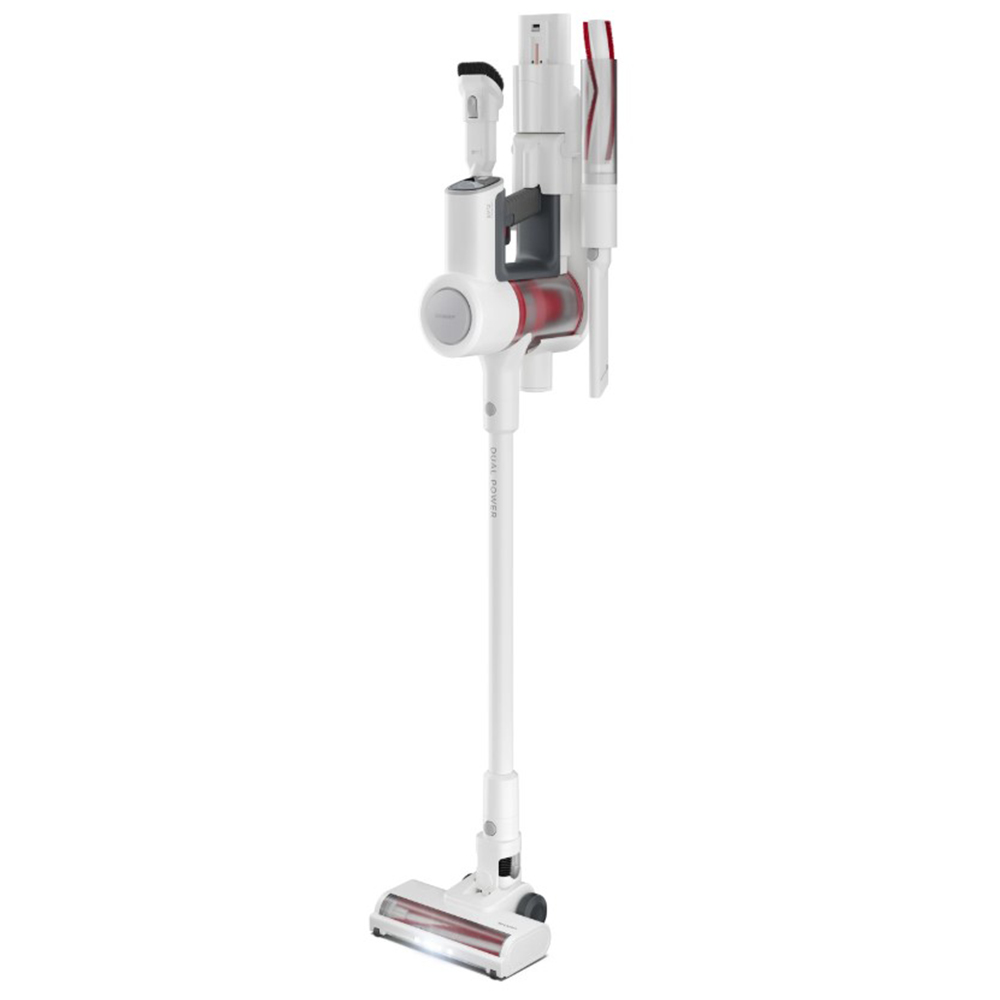 Cordless Stick & Handheld Vacuum Cleaner SHARP Dual Power Comfort Stick VC-SV12AEU-W white