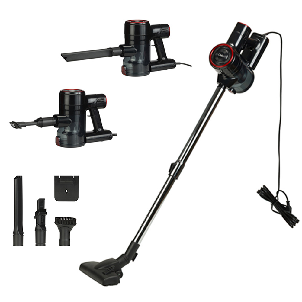 Corded Stick & Handheld Vacuum Cleaner OSIO OVC-4410 black/red