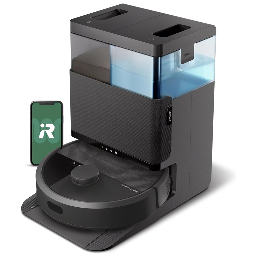 Robotic Vacuum Cleaner iRobot Roomba Plus 405 G185040 black